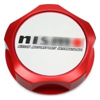 Крышка масляной горловины «NISM0» для NISSAN (красная)
